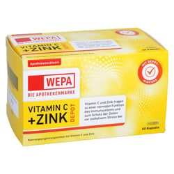 Wepa Vitamin C+Zink Kapseln