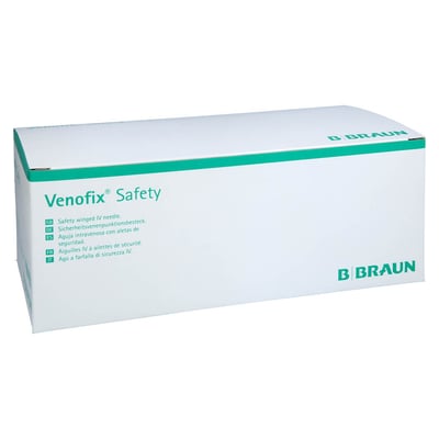 Venofix Safety Venenpunkt.25 G 0,5x19 mm 30 cm orang Produktbild 1