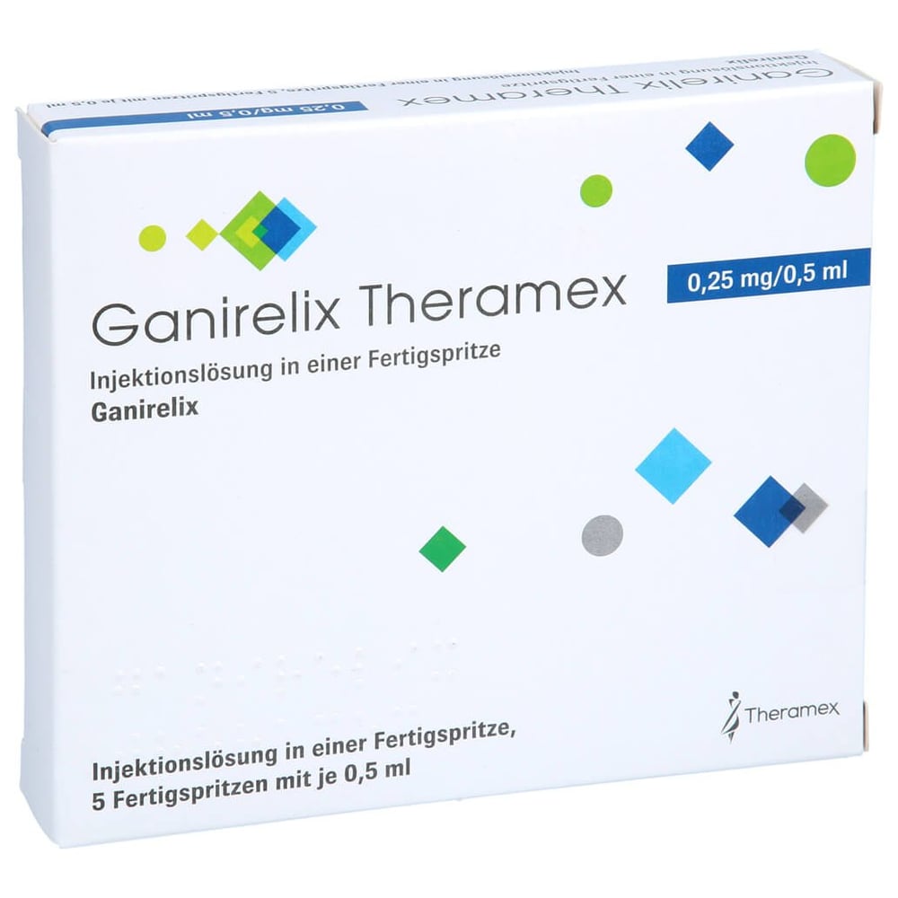 Ganirelix Theramex 0.25 mg/0.5 ml Injekti.Fer.