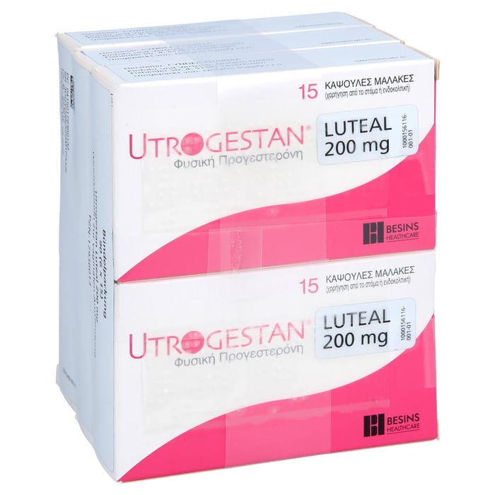 Utrogestan Luteal 200mg zur vaginalen Anwendung