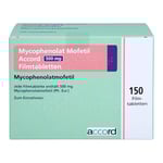 MYCOPHENOLAT MOFETIL Accord 500 mg Filmtabletten