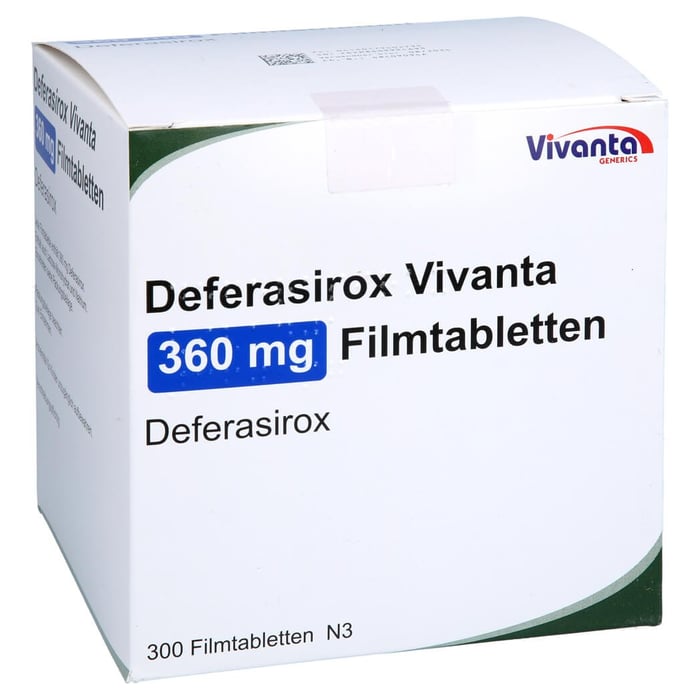 Deferasirox Vivanta 360 mg Filmtabletten
