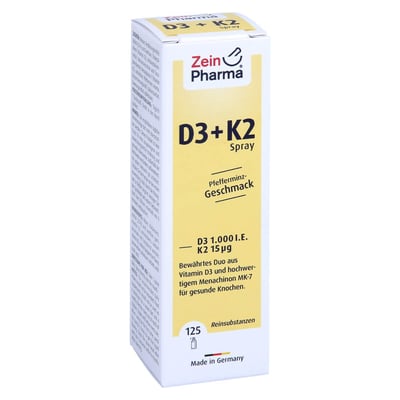 Vitamin D3 +K2 1000IE Spray