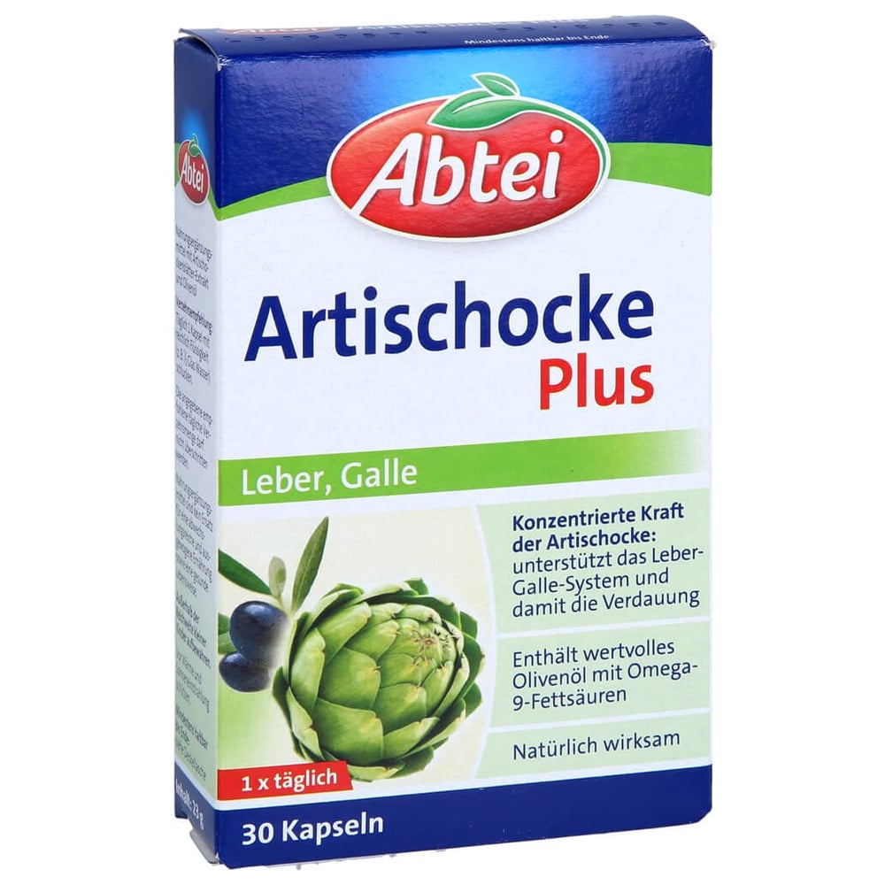Abtei Artischocke Plus Kapseln TF