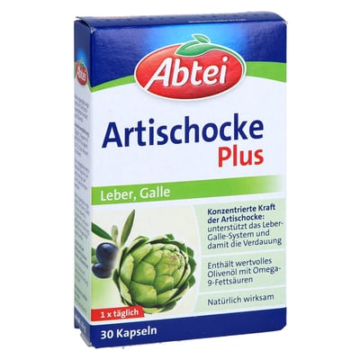 Abtei Artischocke Plus Kapseln TF