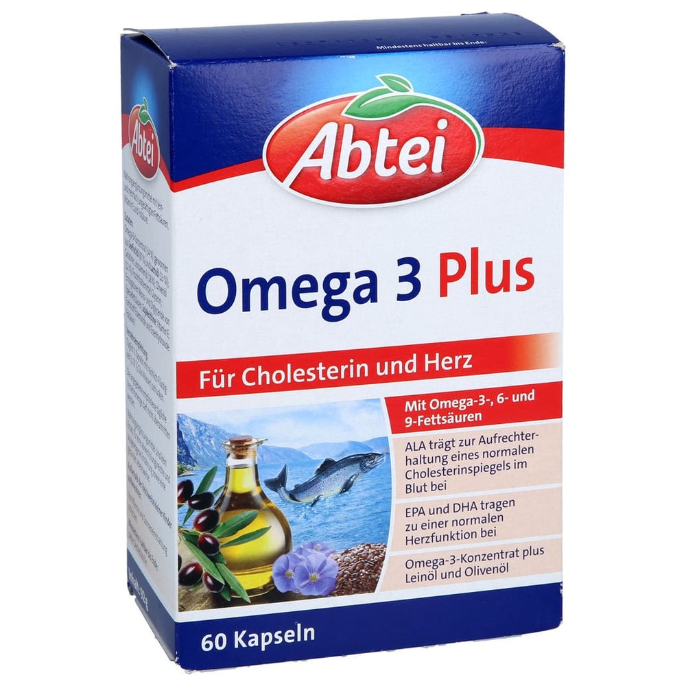 Abtei Omega-3 Plus Kapseln TF