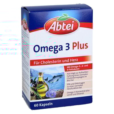 Abtei Omega-3 Plus Kapseln TF
