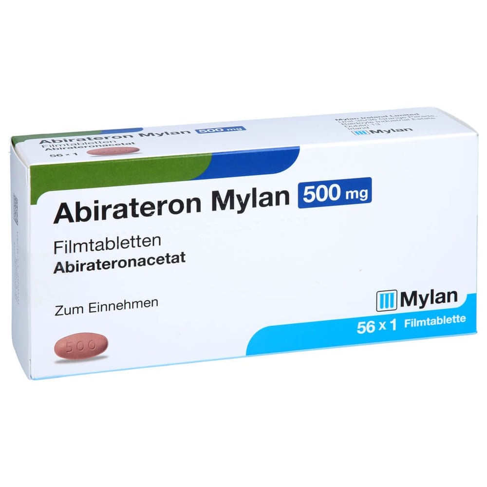 Abirateron Mylan 500 mg