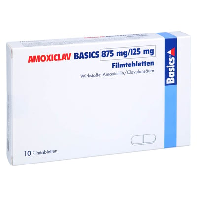 Amoxiclav Basics 875mg/125mg