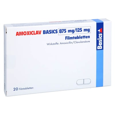 Amoxiclav Basics 875mg/125mg