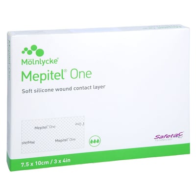 MEPITEL One 7,5x10 cm Silikon Netzverband