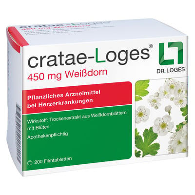 cratae-Loges 450 mg Weißdorn Produktbild 1