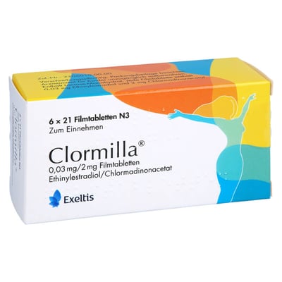 Clormilla 0,03 mg/2 mg