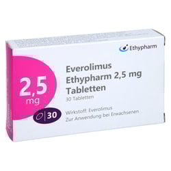 Everolimus Ethypharm 2.5 mg Tabletten