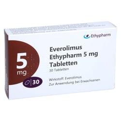Everolimus Ethypharm 5 mg Tabletten