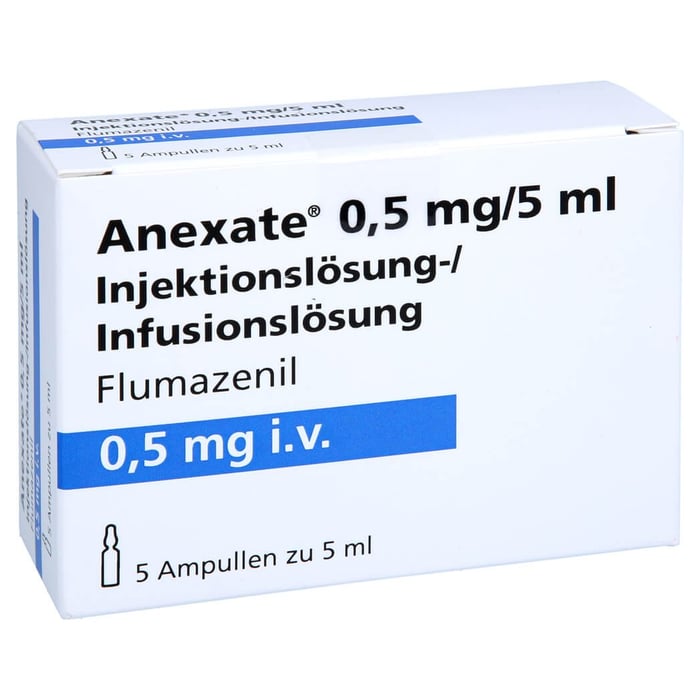 Anexate 0.5 mg/5 ml Injektionslösung