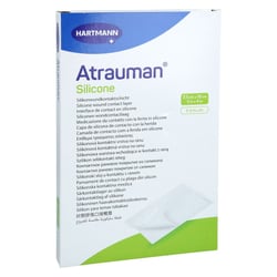 Atrauman Silicone steril 7.5x10 cm Kompressen