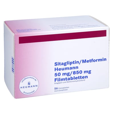 Sitagliptin/Metformin Heumann 50 mg/850 mg
