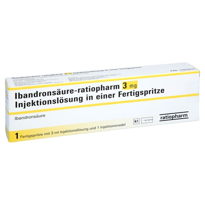 Ibandronsäure-ratiopharm 3mg Injektionslösung