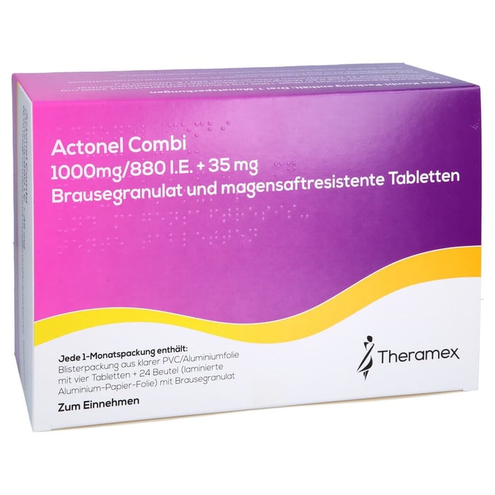 Actonel Combi 35mg+1000mg/880 I.E. TMR+GRA