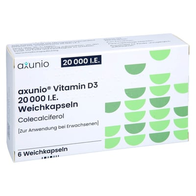 axunio Vitamin D3 20000 I.E.