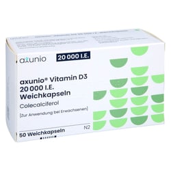 axunio Vitamin D3 20000 I.E.