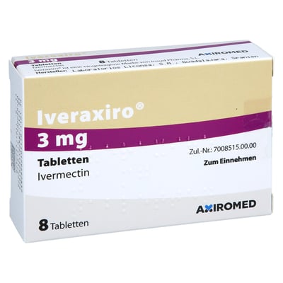 Iveraxiro 3 mg Tabletten