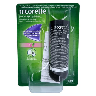 Nicorette Fruit & Mint Spray 1 mg/Sprühstoß