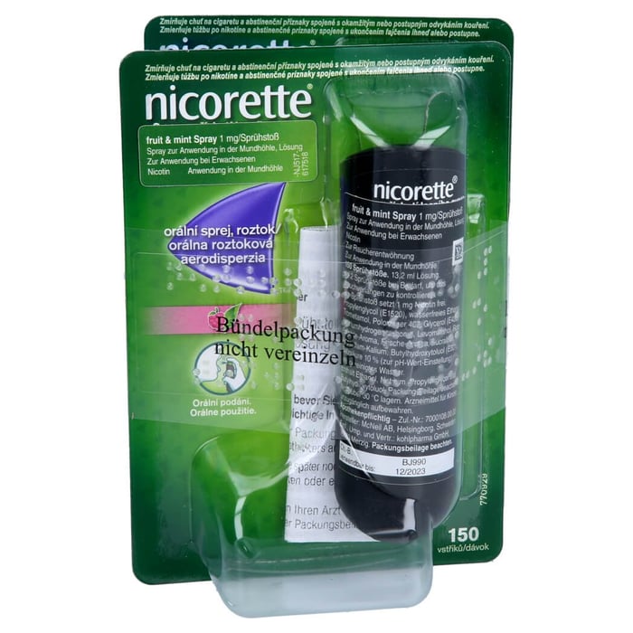 Nicorette Fruit & Mint Spray 1 mg/Sprühstoß
