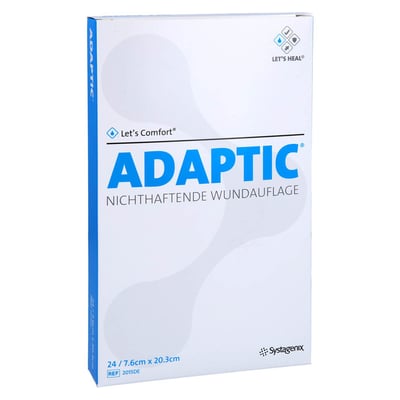 Adaptic 7,6x20,3 cm feuchte Wundauflage Produktbild 1
