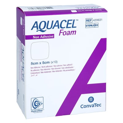 Aquacel Foam nicht adhäsiv 5x5 cm Verband B2B Medical Produktbild 1