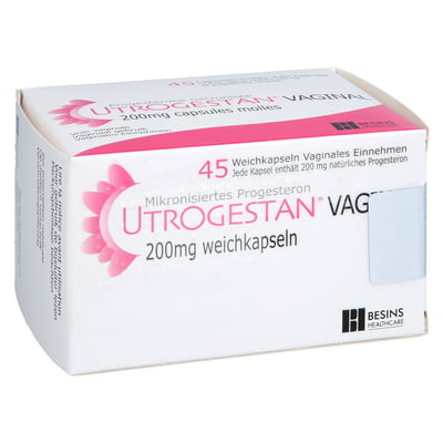 Utrogestan Luteal 200 mg zur vaginalen Anwendung Produktbild 1