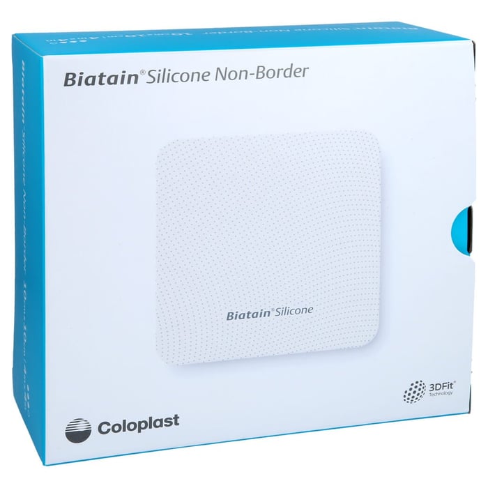 Biatain Silicone Non-Border Schaumverb.10x10 cm