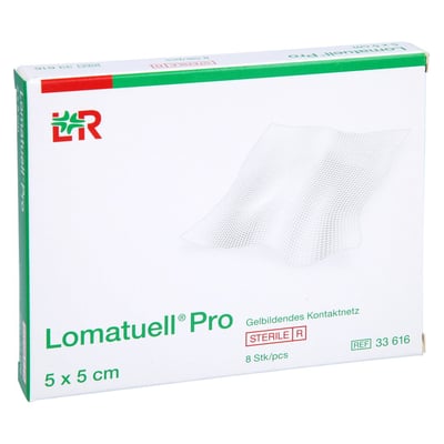 Lomatuell Pro 5x5 cm steril Avitamed