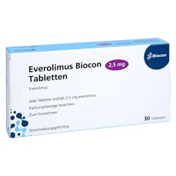 Everolimus Biocon 2.5 mg Tabletten