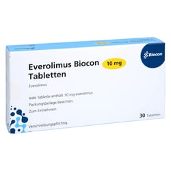 Everolimus Biocon 10 mg Tabletten