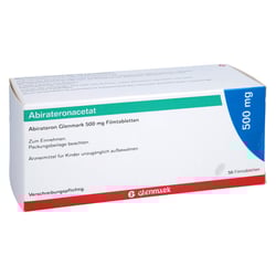 Abirateron Glenmark 500 mg
