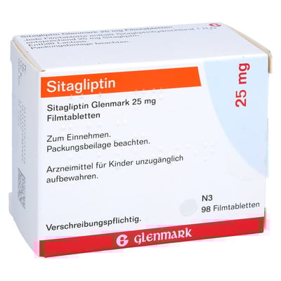 Sitagliptin Glenmark 25 mg