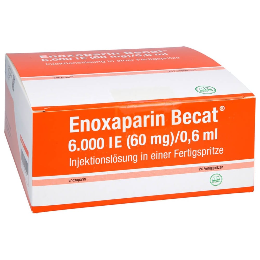 Enoxaparin Becat 6000 I.E. (60 mg)/0,6 ml Injektionslösung