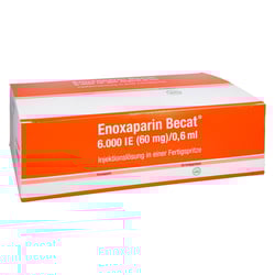 Enoxaparin Becat 6000 I.E. (60 mg)/0,6 ml Injektionslösung