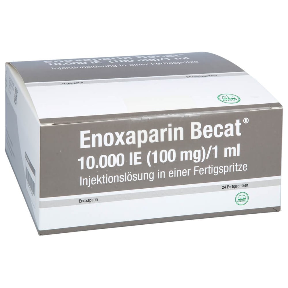 Enoxaparin Becat 10000 I.E. (100 mg)/1 ml Injektionslösung