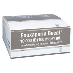 Enoxaparin Becat 10000 I.E. (100 mg)/1 ml Injektionslösung