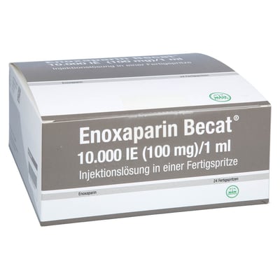 Enoxaparin Becat 10000 I.E. (100 mg)/1 ml Injektionslösung