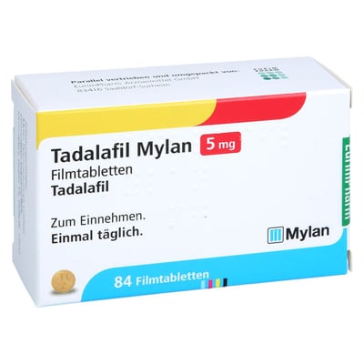 Tadalafil Mylan 5 mg