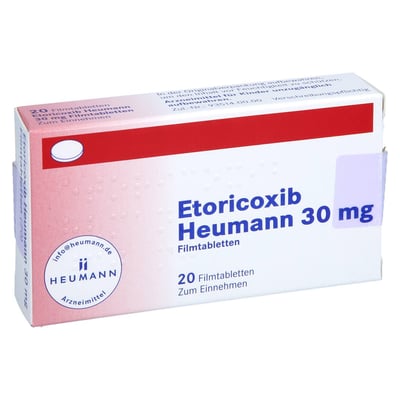 Etoricoxib Heumann 30 mg Produktbild 1