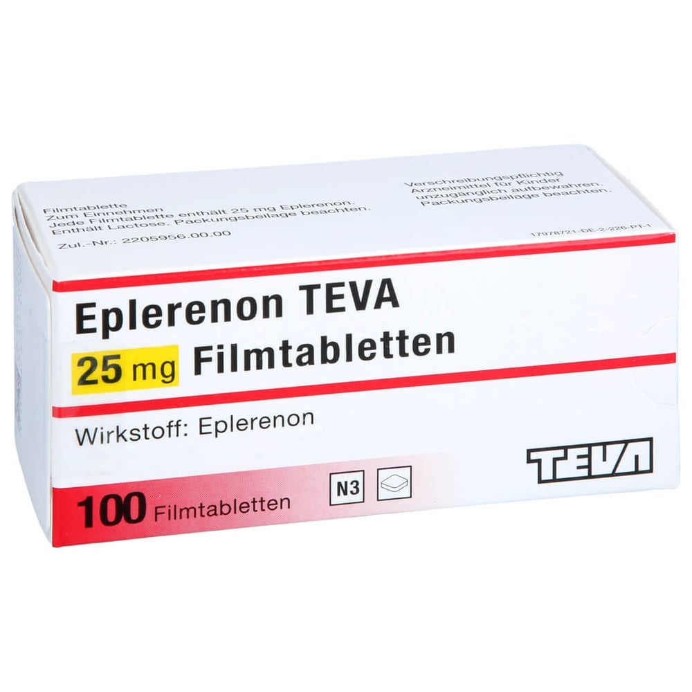 Eplerenon Teva 25 mg