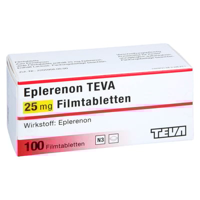 Eplerenon Teva 25 mg