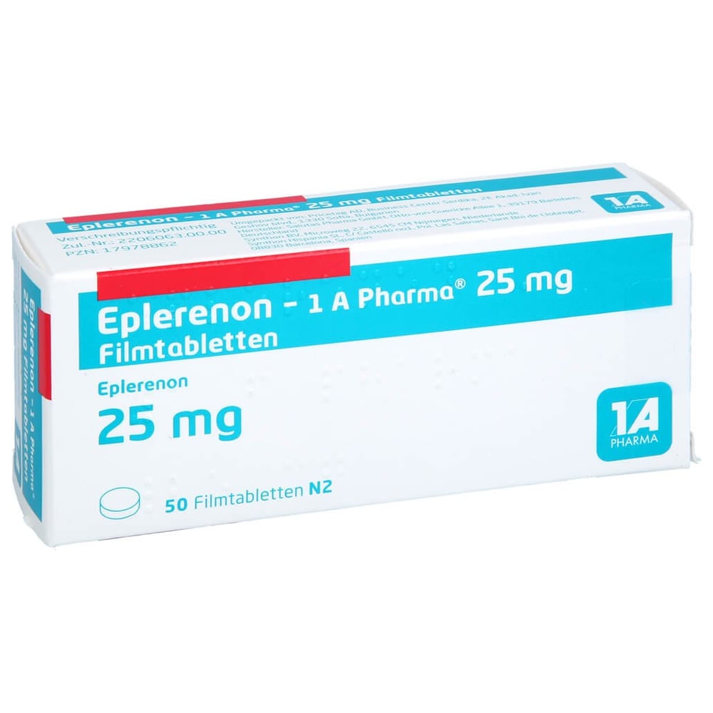 Eplerenon - 1A Pharma 25 mg Filmtabletten