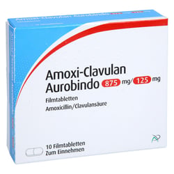 Amoxi-Clavulan Aurobindo 875 mg/125 mg