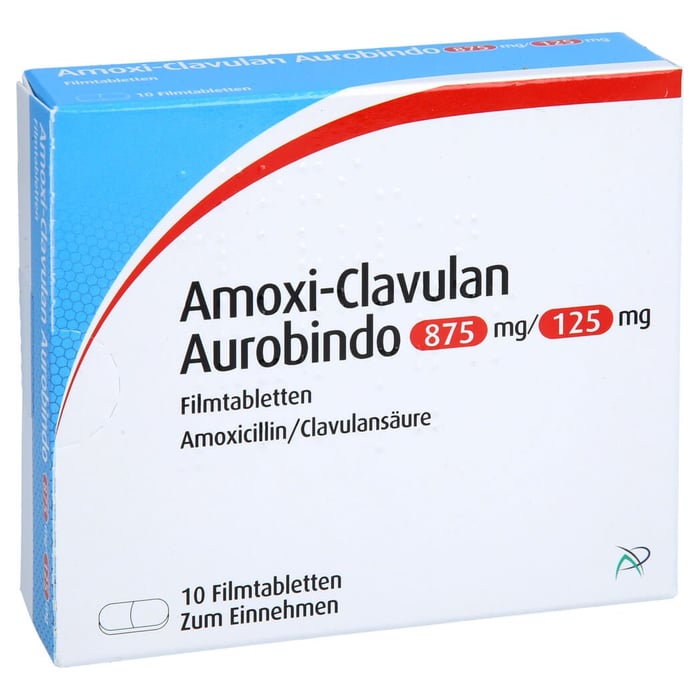 Amoxi-Clavulan Aurobindo 875mg/125mg